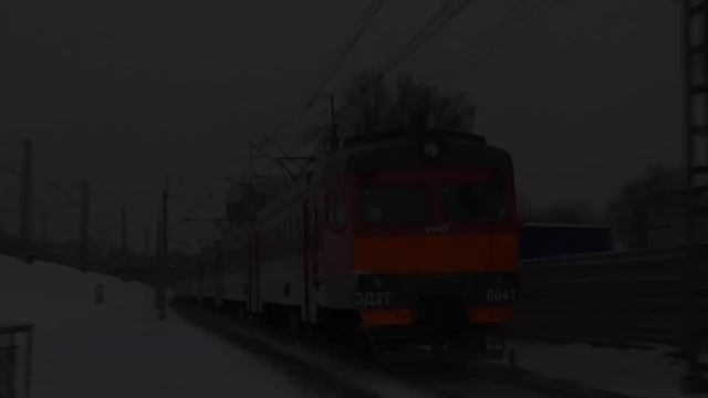 Зимние поезда Ярославского направления под музыку смотреть онлайн