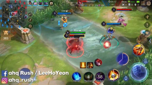 《ahq Rush 》Elsu Lane!! I want Win!!! смотреть онлайн