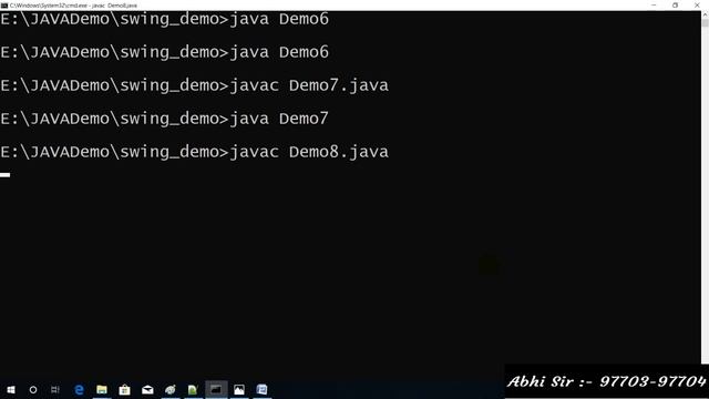 Swing in java in Hindi part 8 смотреть онлайн
