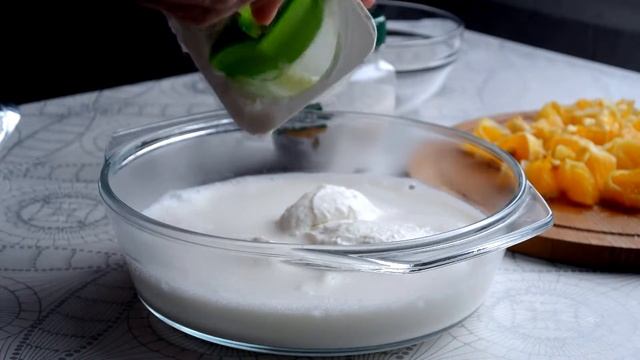 ПП десерт | Творожно-апельсиновое суфле | Вкусняшка на ночь смотреть онлайн