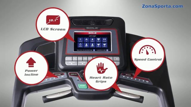 Беговая дорожка Sole Fitness S77. Обзор. смотреть онлайн