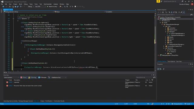 Unity Asset Store Pack - Dialogue System Manager (Download link below) смотреть онлайн