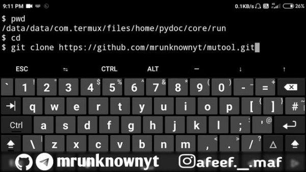 #5 adding github file to linux(kali)/termux