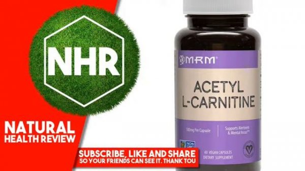 MRM, Acetyl L Carnitine, 500 mg, 60 Vegan Capsules