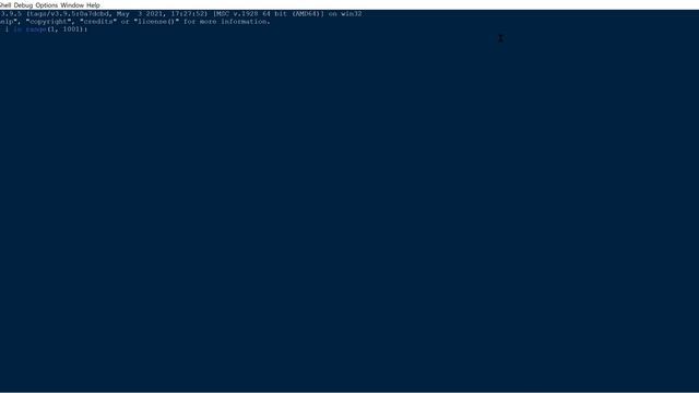 How to print number 1 to 1000 in Python смотреть онлайн