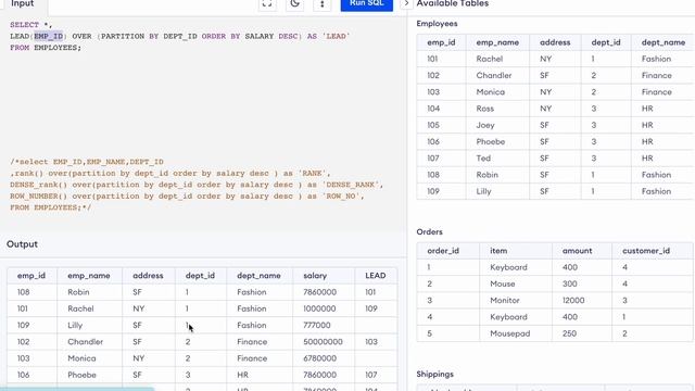 LEAD and LAG Functions In SQL | Advance SQL Interview Question (Many Examples) смотреть онлайн