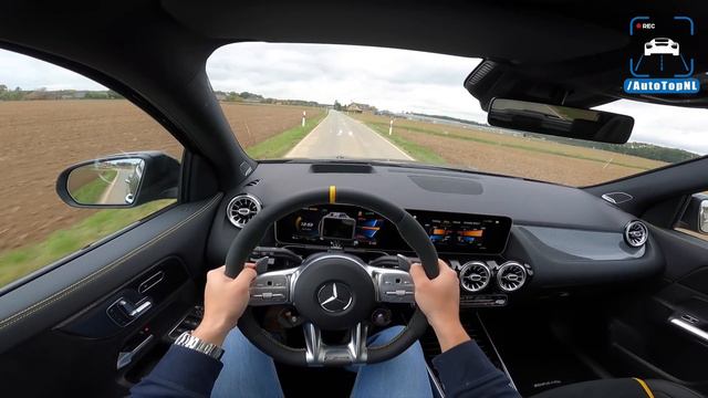 2021 Mercedes-AMG GLA 45 S 4Matic+ POV on PERFECT ROAD by AutoTopNL смотреть онлайн