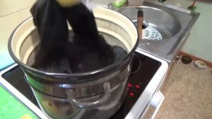 Как покрасить штаны.