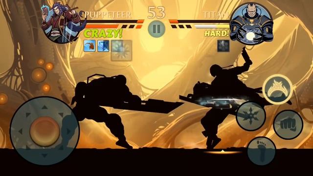 Shadow Fight 2 PUPPETEER VS TITAN смотреть онлайн