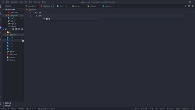 دوره آموزشی گیت وگیتهاب | ویدیو ششم | git ignore چیست؟ смотреть онлайн