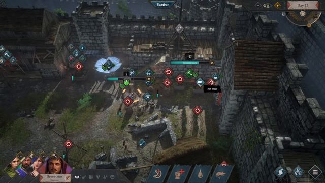 Siege Survival Gloria Victis Gameplay - Using Trebuchet In Siege - Rusty Key & Temple Entrance