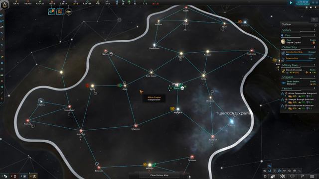 Stellaris: Ancient Relics - Mitron Empire (6) Secure the Boarders смотреть онлайн