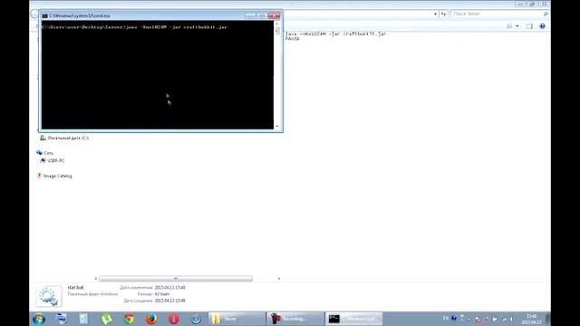 Как создать свой Minecraft Сервер 1.8.1