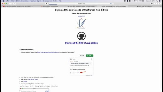 How to run the source of CupCarbon in the Eclipse IDE (CupCarbon 5) смотреть онлайн
