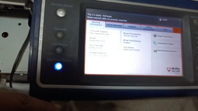 How To Print Xerox Configuration Report Xerox 5855 Test Page || User Page || xerox 5945 ip address смотреть онлайн