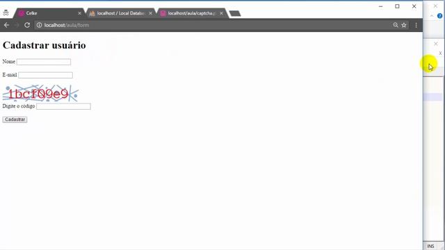 Como criar captcha em PHP para formulário смотреть онлайн