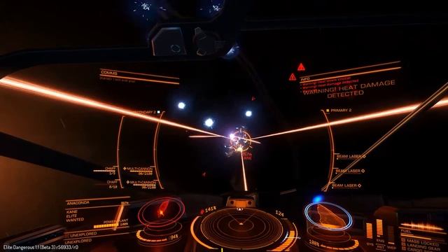 Elite Dangerous Beta 1.1 (3) Rebalanced Python vs NPC Anaconda смотреть онлайн