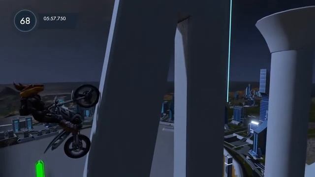 Trials Fusion - Baussinen's Concrete Sky - [Ninja Level 1] смотреть онлайн