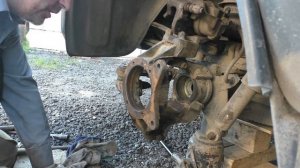 Соболь 4х4 замена Ступиц Крестовин Подшипников переднего моста