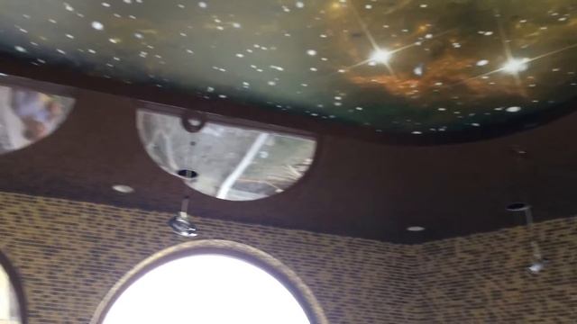 Прикольный Натяжной потолок . Космос 3D смотреть онлайн