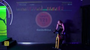 Сайкл-тренировка Rock the Cycle с Таней