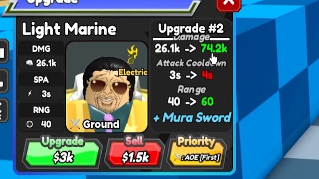The FASTEST Admiral arrived LATE on All Star Tower Defense | Kizaru Roblox смотреть онлайн