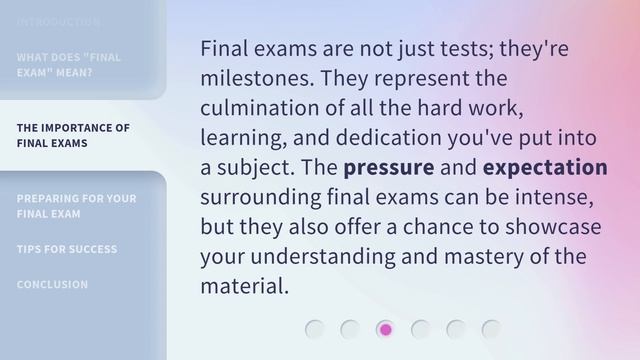 Understanding "Final Exam": A Guide to Key Academic Moments смотреть онлайн