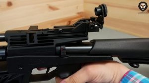 PCP винтовка Baikal MP 555K отстрел видео обзор