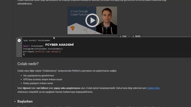 Python ile instagram profili nasıl indirilir? смотреть онлайн