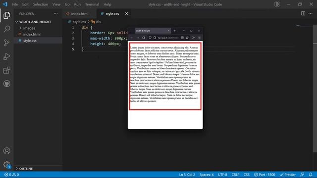 CSS Width, Height, Min-Width, Max-Width, Min-Height, Max-Height in Hindi / Urdu смотреть онлайн