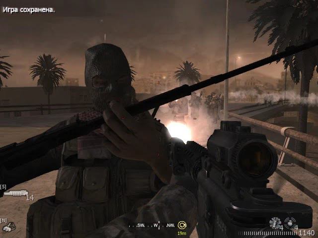 Прохождение Call of Duty 4: Modern Warfare Болото #6