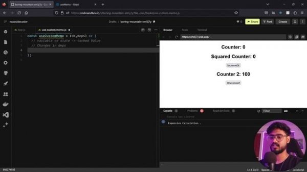 React JS Interview Questions ( useMemo Hook Polyfill )- Frontend Machine Coding Interview Experienc