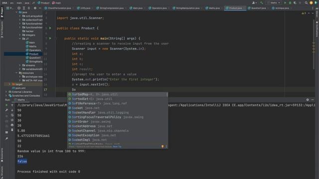 Scanner Class - Java смотреть онлайн