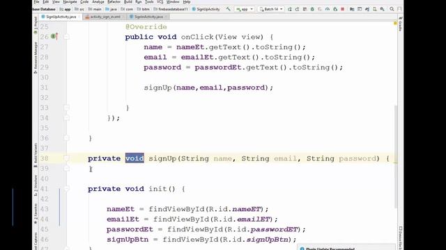 How to set Fire base java file in Android Studio [9th part of project] Bangla tutorial, Part 80 смотреть онлайн