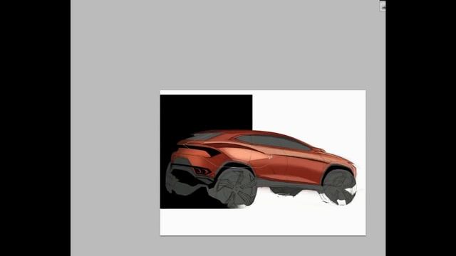 Car Design Sketch & Drawing - Lamborghini Urus Concept смотреть онлайн