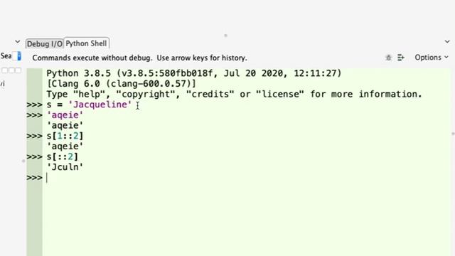 Week 3 Rehearse: Slicing with stride смотреть онлайн