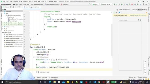 Change Color Animation in Jetpack Compose | MAD Series | Dr Vipin Classes смотреть онлайн