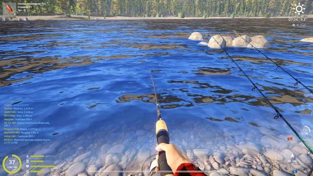 Трофейная Мальма, Кижуч, Кета на р.Яма - русская рыбалка 4 смотреть онлайн