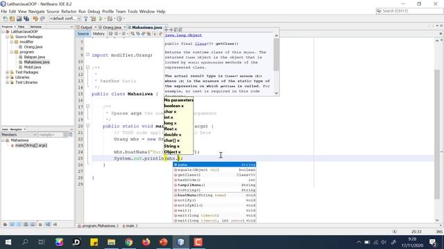 Belajar Java Dari Awal - 14 - Access Modifier (Akses Kontrol) di Java смотреть онлайн