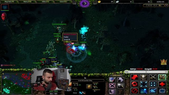 DOTA IO (WISP) CARRY BUILD: 500% ATTACK SPEED & 500 DAMAGE смотреть онлайн