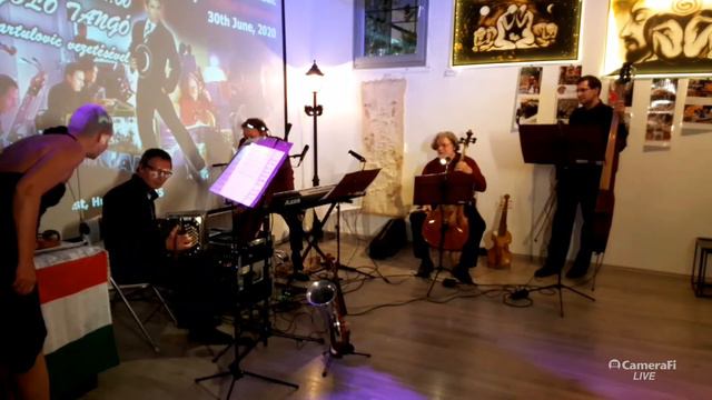 Élőzenés Milonga del Angel keddenként az Art's Harmony Studioban смотреть онлайн