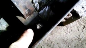 Роторная косилка для трактора своими руками  на трактор т 25.  часть 7