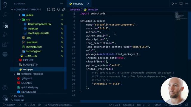 Streamlit for ML #5.1 - Custom React Components in Streamlit Setup смотреть онлайн