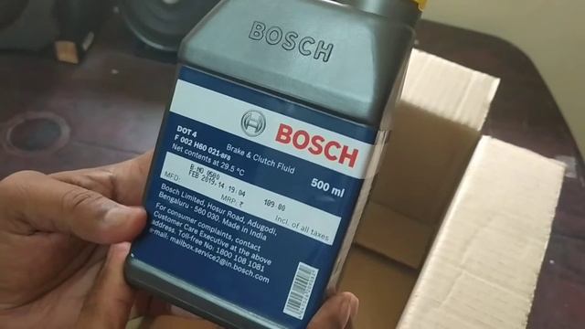 Bosch DOT 4 Brake Fluid Amazon Unboxing by Salman Mulani Vlogs смотреть онлайн