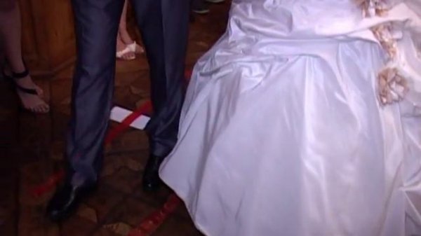 Начало свадебного застолья. Ведущая Наталия Шеременко