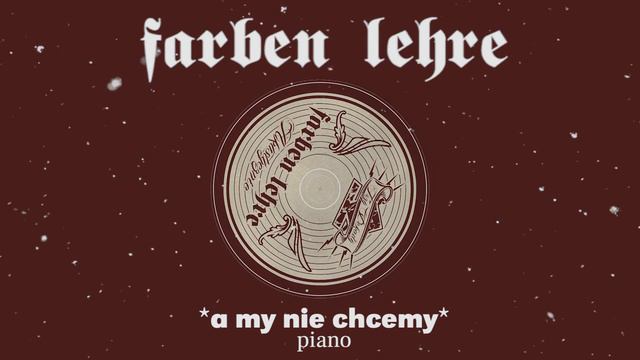 A my nie chcemy (piano) - FARBEN LEHRE | Trzy Dekady (akustycznie) смотреть онлайн
