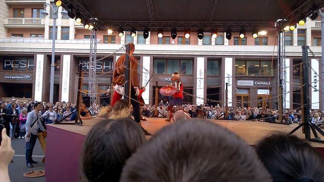 Заметки #137 - Времена и Эпохи Собрание 2017 - 12 июня Тверская - Исторический средневековый бой смотреть онлайн