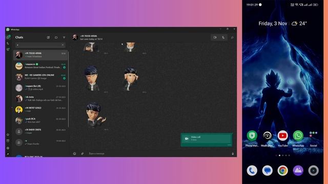 How to Share Screen in Whatsapp Video Call from PC or Mac смотреть онлайн