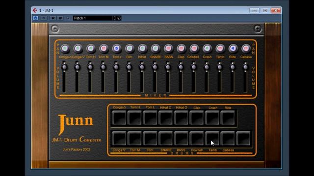 Junn JM-1 Drum Computer by Jun's Factory 2002 смотреть онлайн
