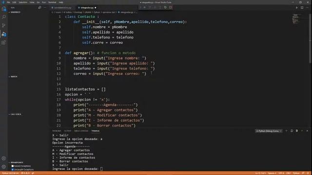 Python 3.8 # 8 - POO CRUD смотреть онлайн